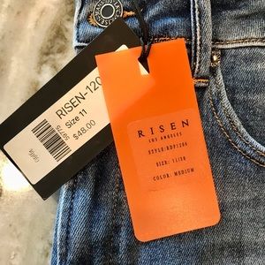 Risen High Rise Relaxed Fit Skinny Jean